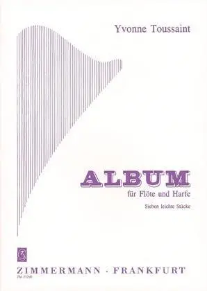 Cover: 9790010252902 | Album | Sieben leichte Stücke. Flöte und Harfe., Dt/engl/frz | Buch