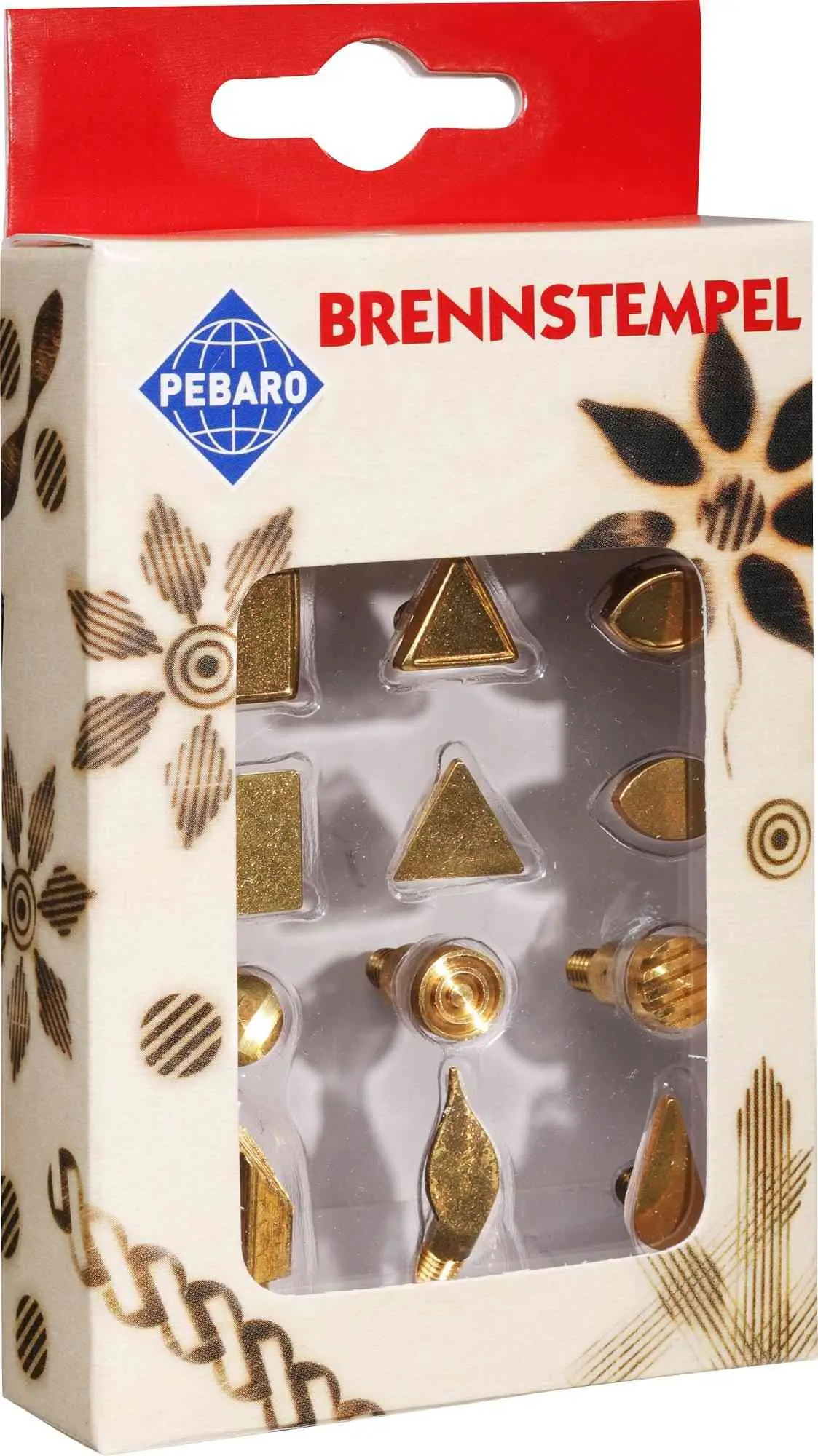 Cover: 4006094203002 | PEBARO 20300 - Brennstempel II, 12-teilig, Motive:...