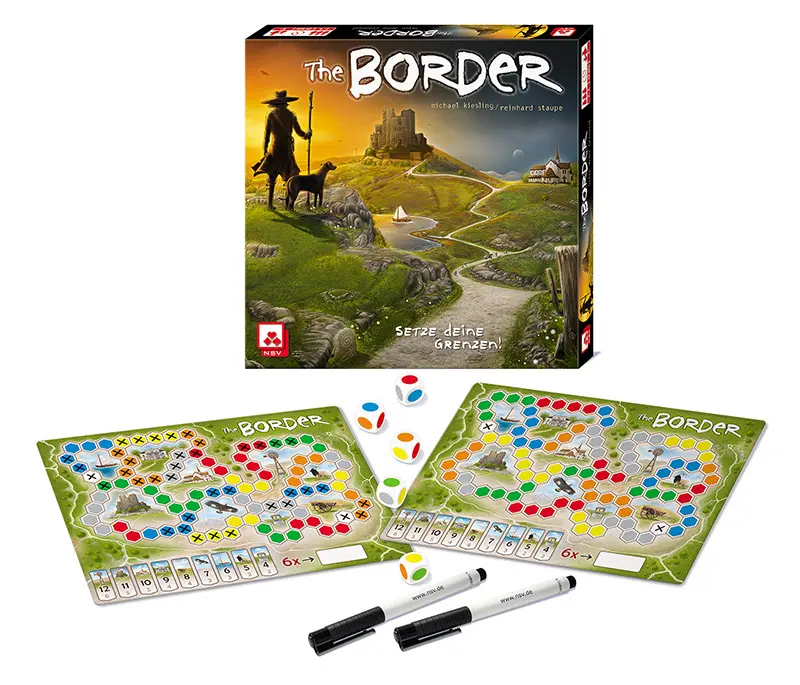 Bild: 4012426883002 | The Border | NSV - Nürnberger Spielkarten Verlag | Spiel | Brettspiel