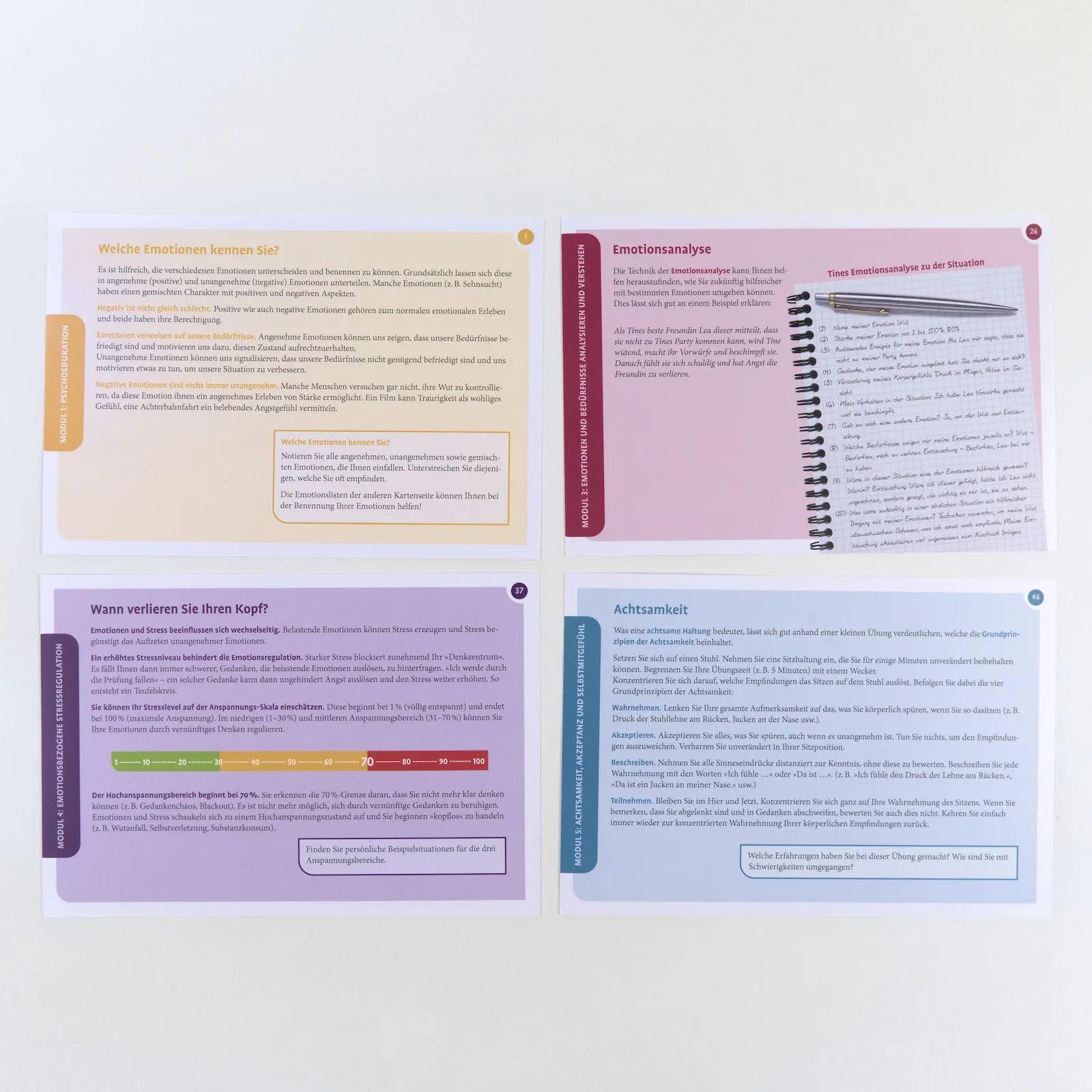 Bild: 4019172103002 | Emotionsregulation. 75 Therapiekarten | Gunnar Eismann | Box | 75 S.