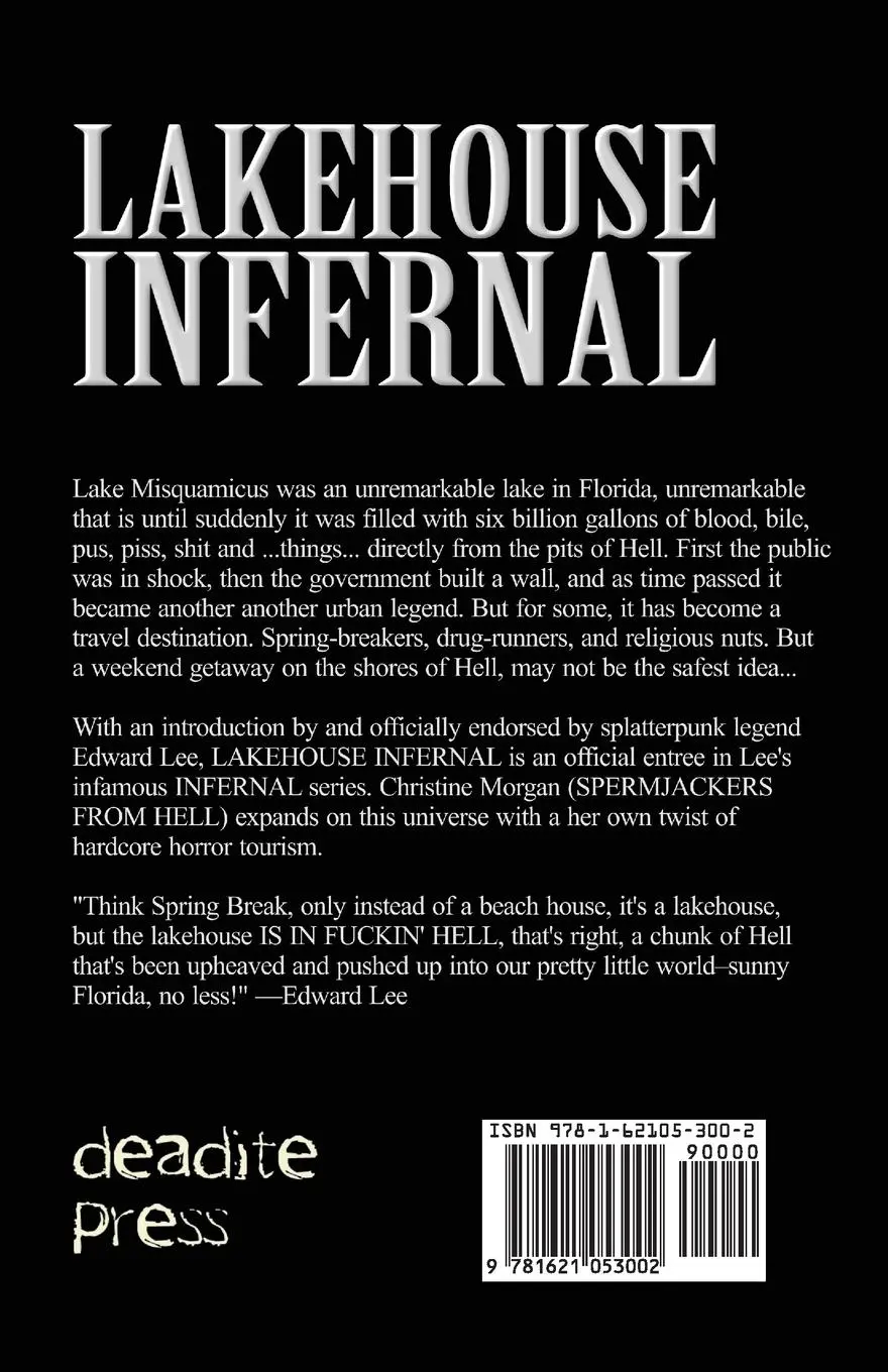 Rückseite: 9781621053002 | Lakehouse Infernal | Christine Morgan | Taschenbuch | Englisch | 2019