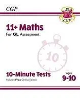 Cover: 9781789083002 | 11+ GL 10-Minute Tests: Maths - Ages 9-10 (with Online Edition) | Buch