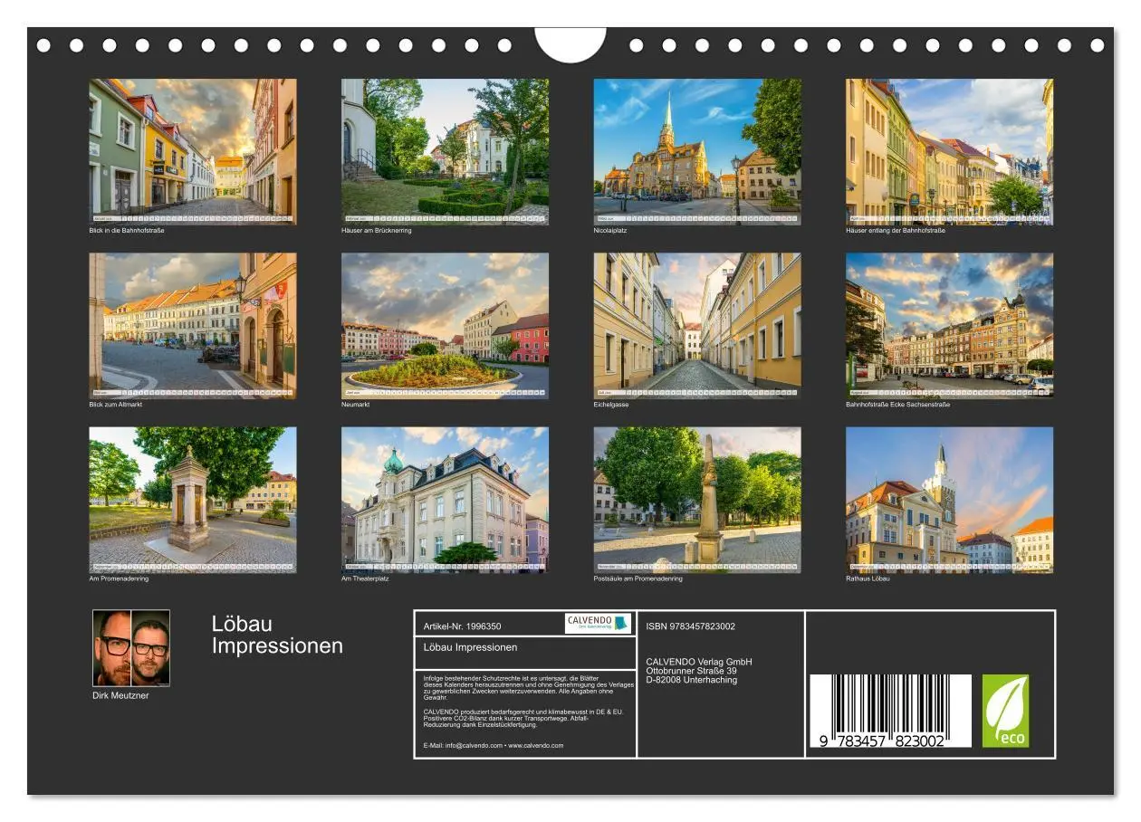 Bild: 9783457823002 | Löbau Impressionen (Wandkalender 2026 DIN A4 quer), CALVENDO...