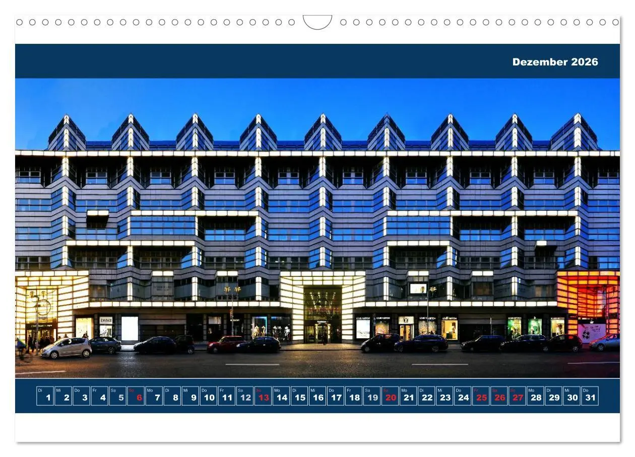 Bild: 9783516223002 | Berlin Fassade (Wandkalender 2026 DIN A3 quer), CALVENDO...