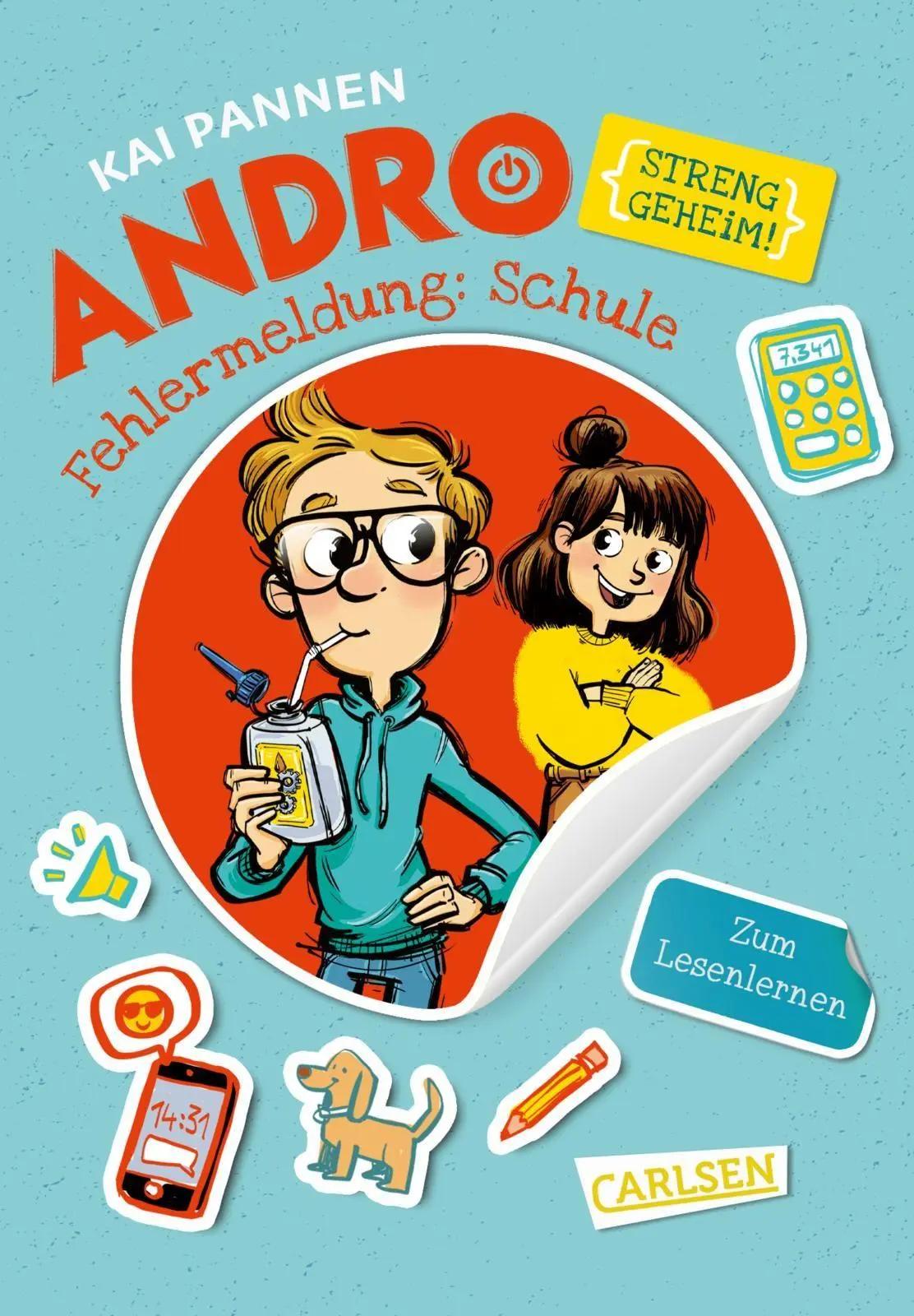 Cover: 9783551323002 | Andro, streng geheim! - Fehlermeldung: Schule | Kai Pannen | Buch