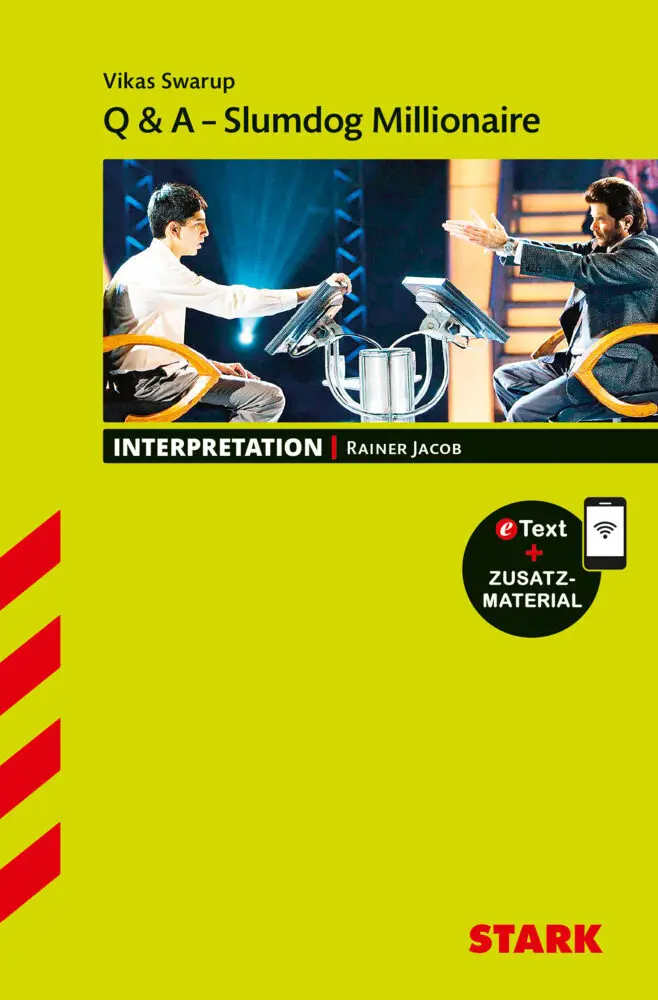 Cover: 9783849033002 | STARK Vikas Swarup: Q &amp; A - Slumdog Millionaire - Englisch -...