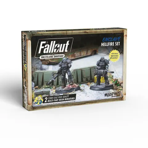 Cover: 5060523343102 | Fallout: Wasteland Warfare - Enclave: Hellfire Set | englisch
