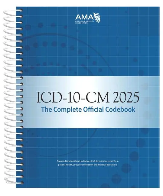 Cover: 9781640163102 | ICD-10-CM 2025 the Complete Official Codebook | Association | Buch