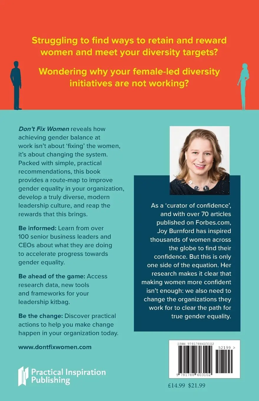 Rückseite: 9781788603102 | Don't Fix Women | The practical path to gender equality at work | Buch