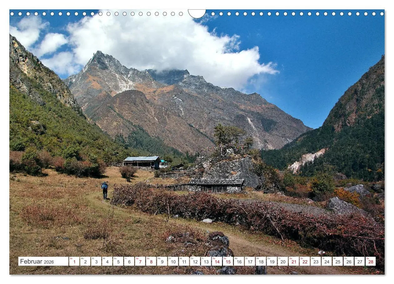 Bild: 9783457503102 | Trekking zum Kangchendzönga (Wandkalender 2026 DIN A3 quer),...