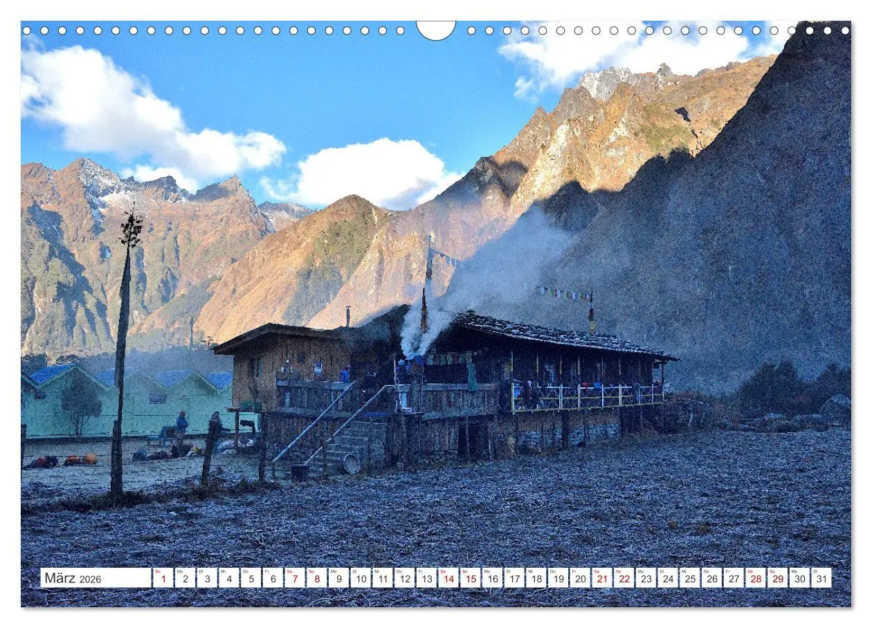 Bild: 9783457503102 | Trekking zum Kangchendzönga (Wandkalender 2026 DIN A3 quer),...