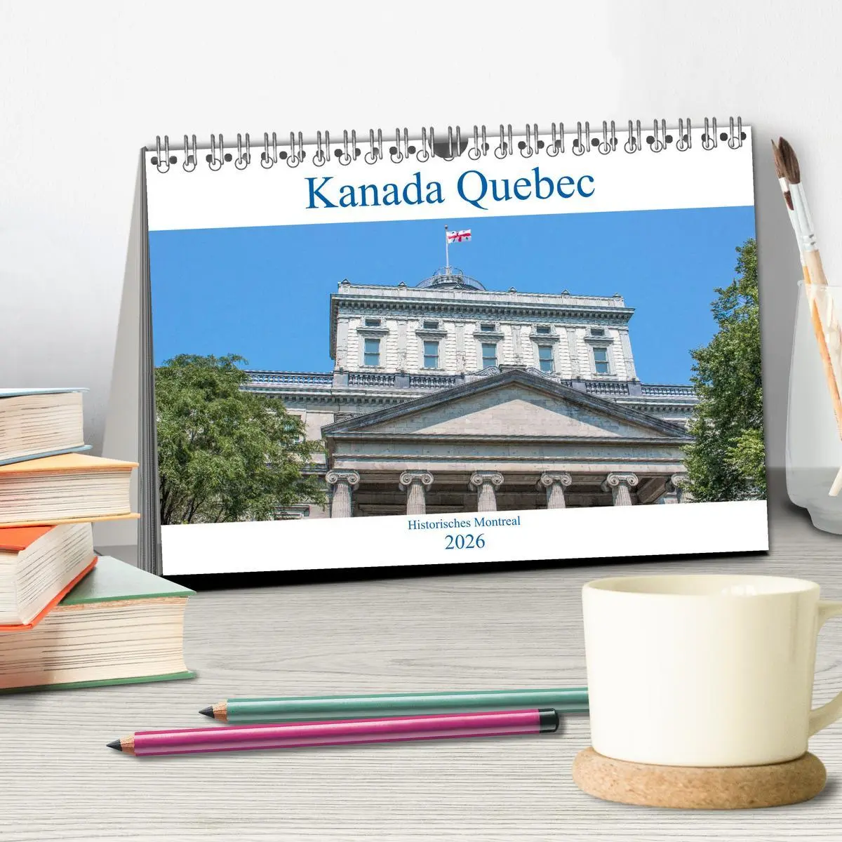 Bild: 9783457673102 | Kanada Quebec - Historisches Montreal (Tischkalender 2026 DIN A5...