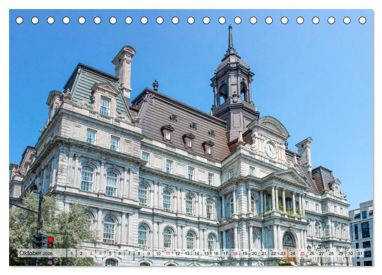 Bild: 9783457673102 | Kanada Quebec - Historisches Montreal (Tischkalender 2026 DIN A5...