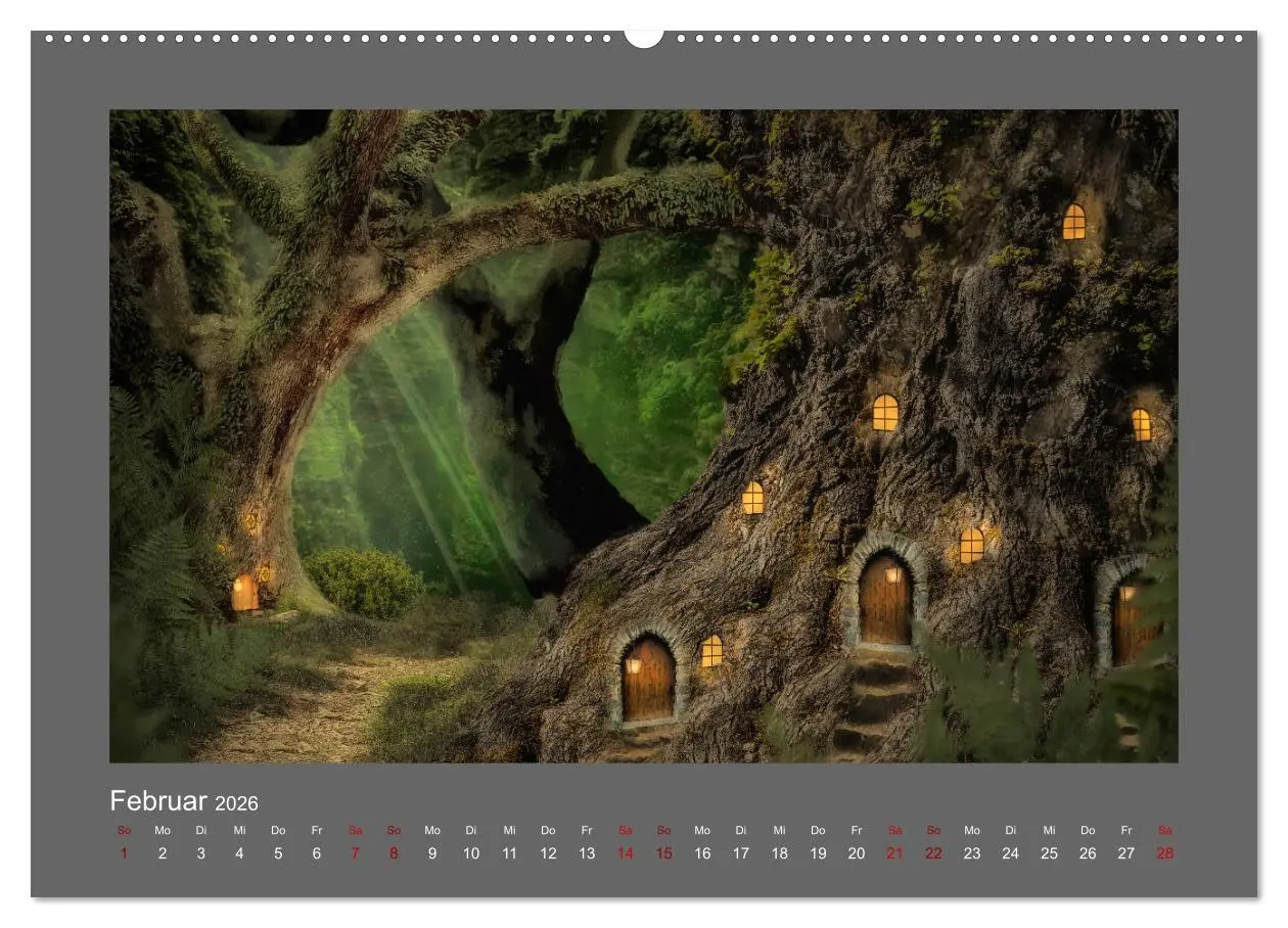 Bild: 9783457813102 | Waldgeheimnisse (Wandkalender 2026 DIN A2 quer), CALVENDO...