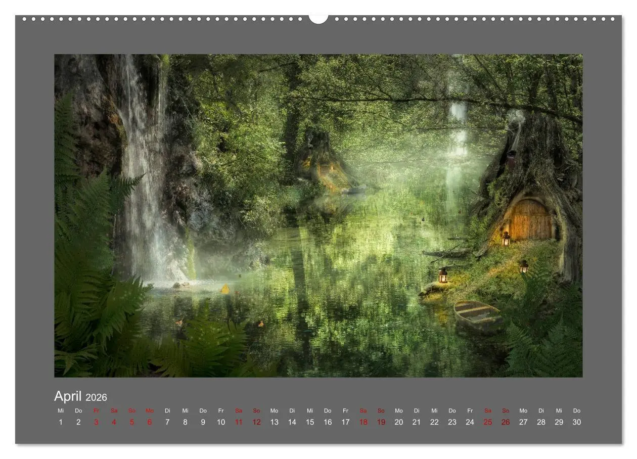 Bild: 9783457813102 | Waldgeheimnisse (Wandkalender 2026 DIN A2 quer), CALVENDO...