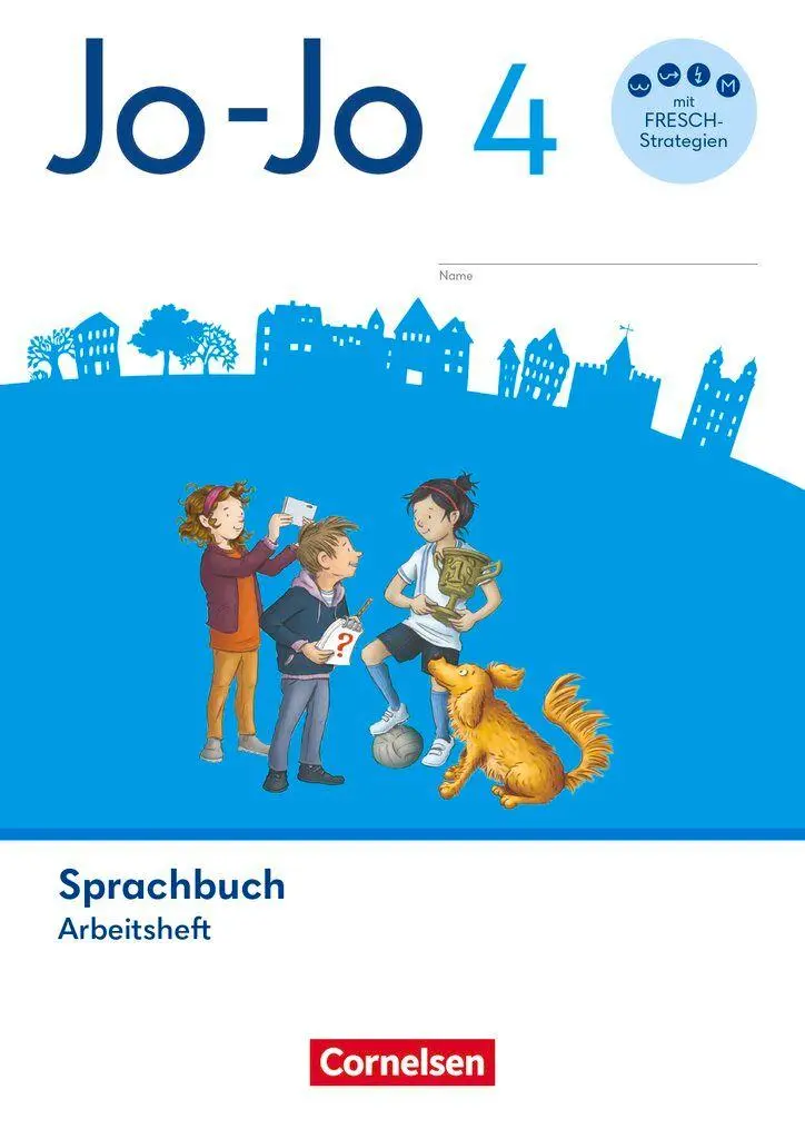 Cover: 9783464813102 | Jo-Jo Sprachbuch 4. Schuljahr - Allgemeine Ausgabe 2024 - Arbeitsheft