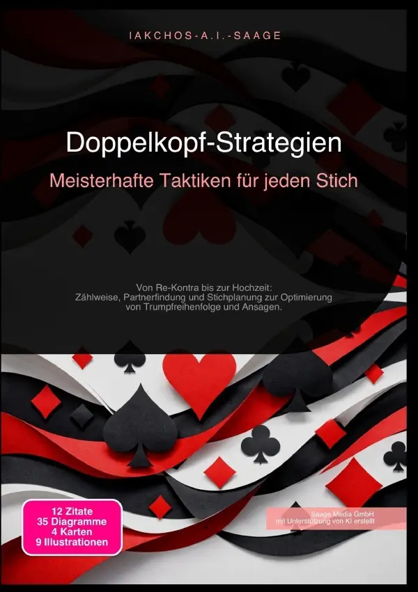 Cover: 9783565273102 | Doppelkopf-Strategien: Meisterhafte Taktiken für jeden Stich | Saage