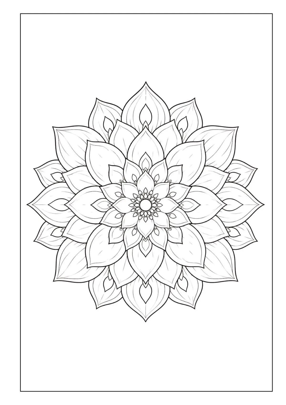 Bild: 9783986573102 | Mandala Blumen Malbuch für Erwachsene mit 100 floralen Ausmalmotiven
