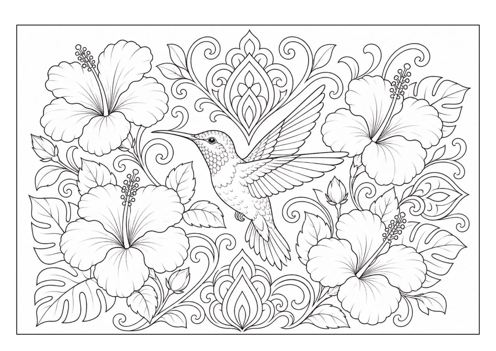 Bild: 9783986573102 | Mandala Blumen Malbuch für Erwachsene mit 100 floralen Ausmalmotiven