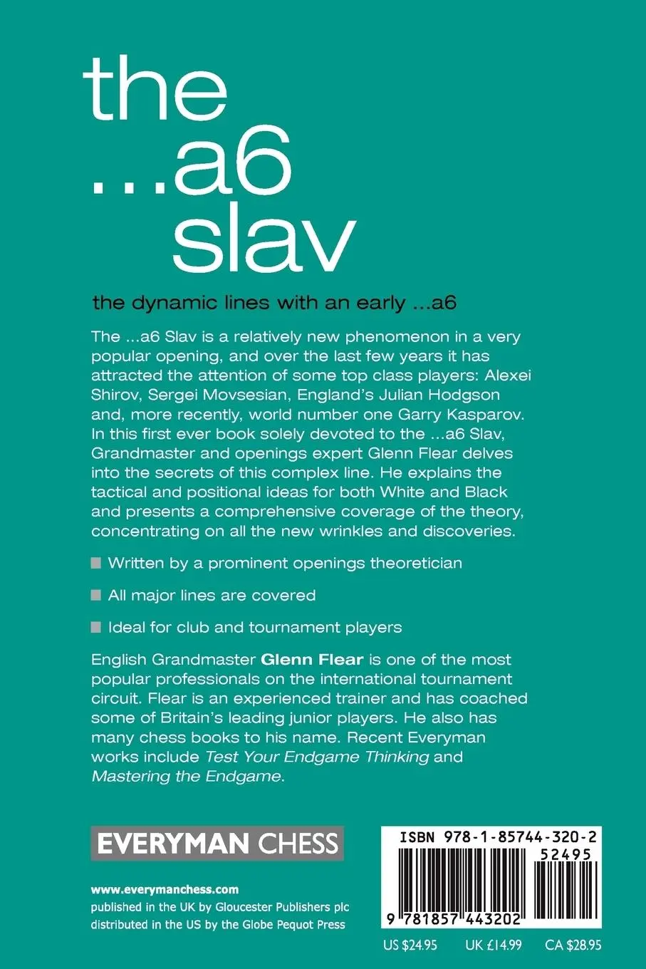 Rückseite: 9781857443202 | The a6 Slav | Glenn Flear | Taschenbuch | Englisch | 2000