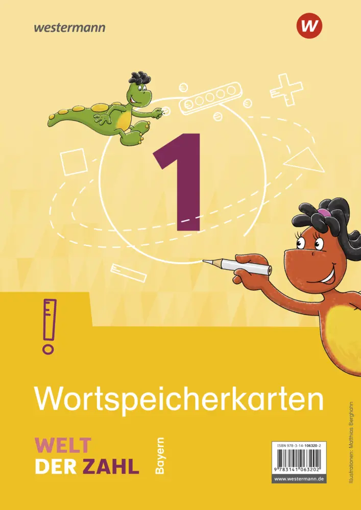 Cover: 9783141063202 | Welt der Zahl - Ausgabe 2022 für Bayern | Wortspeicherkarten 1 | 44 S.