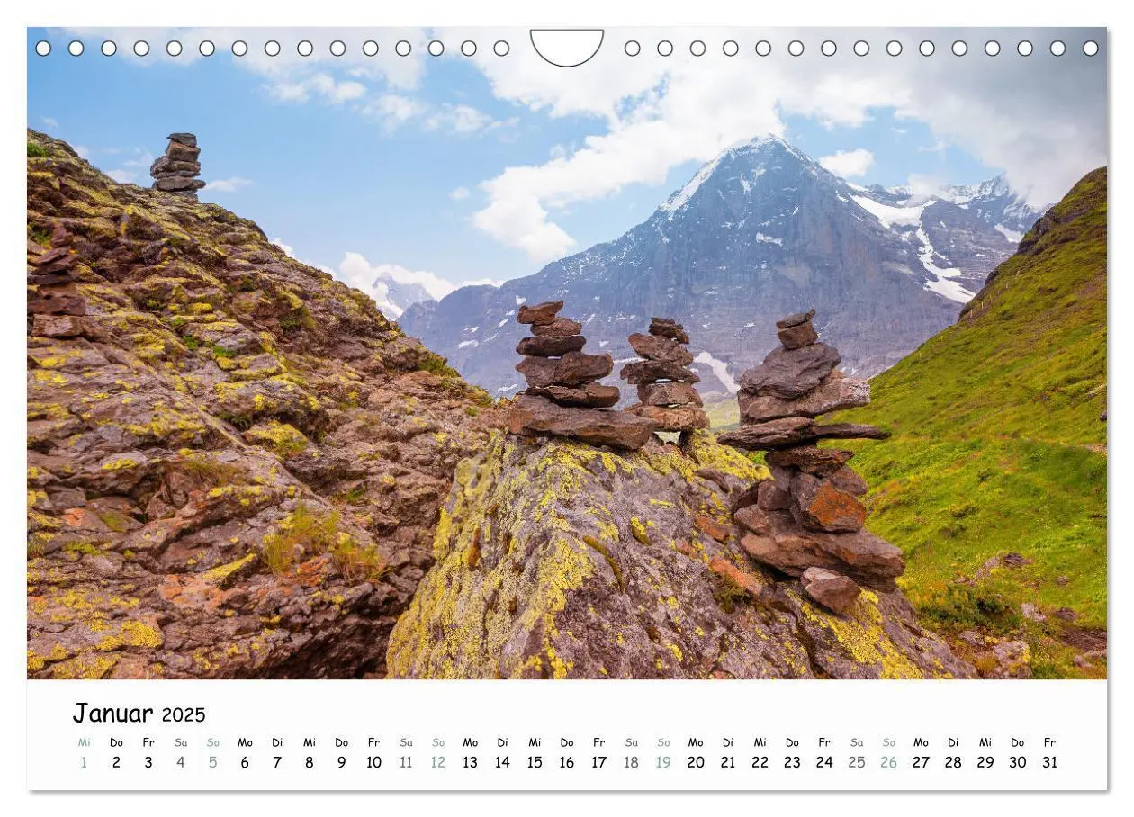 Bild: 9783383793202 | Faszination Berner Oberland - Wanderlust und Gipfelblick...