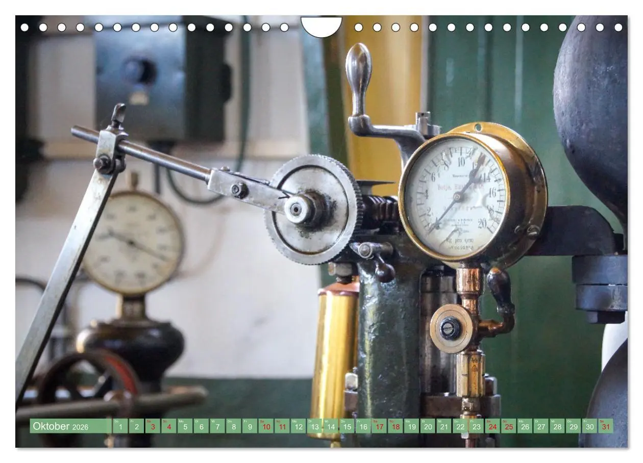 Bild: 9783457663202 | Dampfmaschinen - Technik (Wandkalender 2026 DIN A4 quer), CALVENDO...
