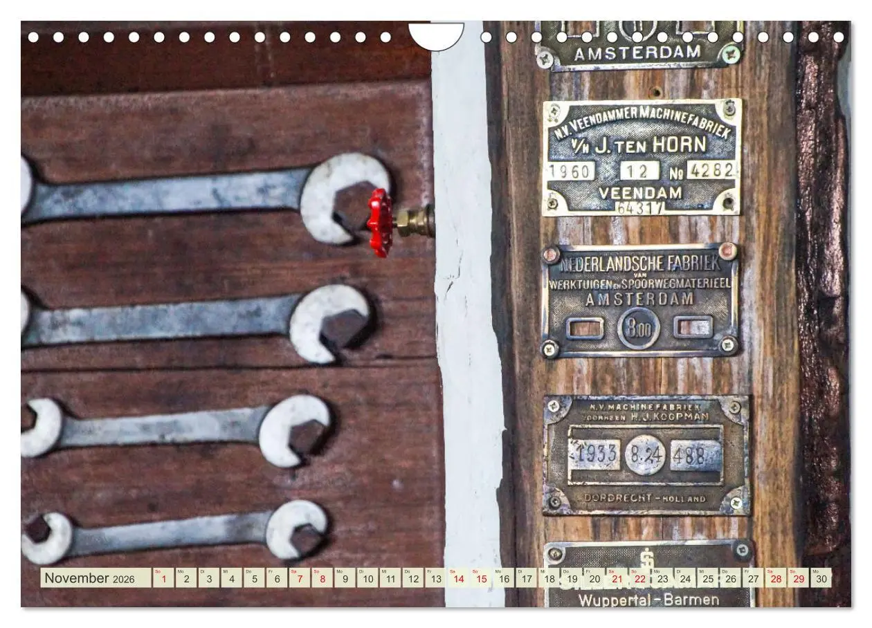 Bild: 9783457663202 | Dampfmaschinen - Technik (Wandkalender 2026 DIN A4 quer), CALVENDO...