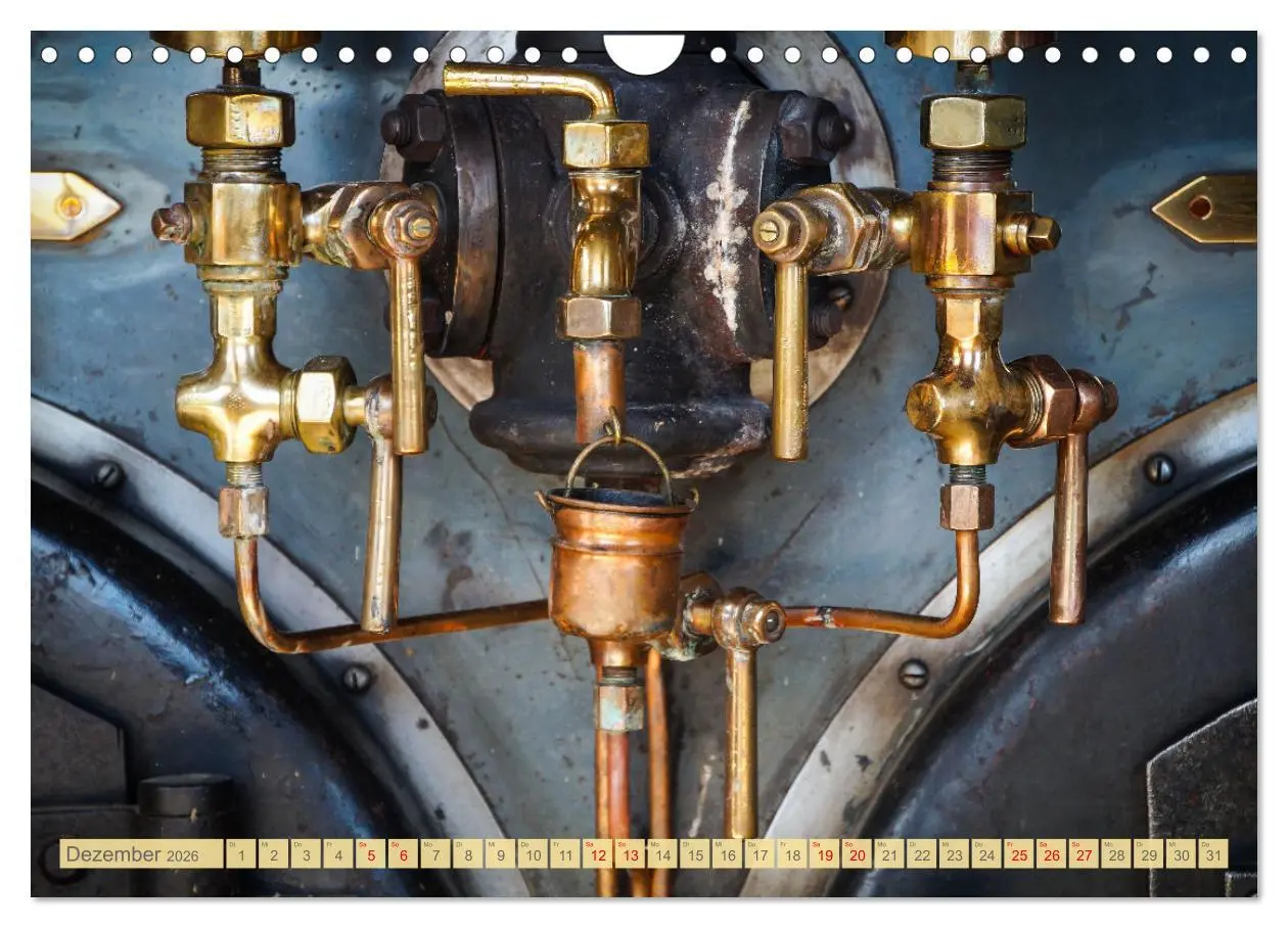 Bild: 9783457663202 | Dampfmaschinen - Technik (Wandkalender 2026 DIN A4 quer), CALVENDO...