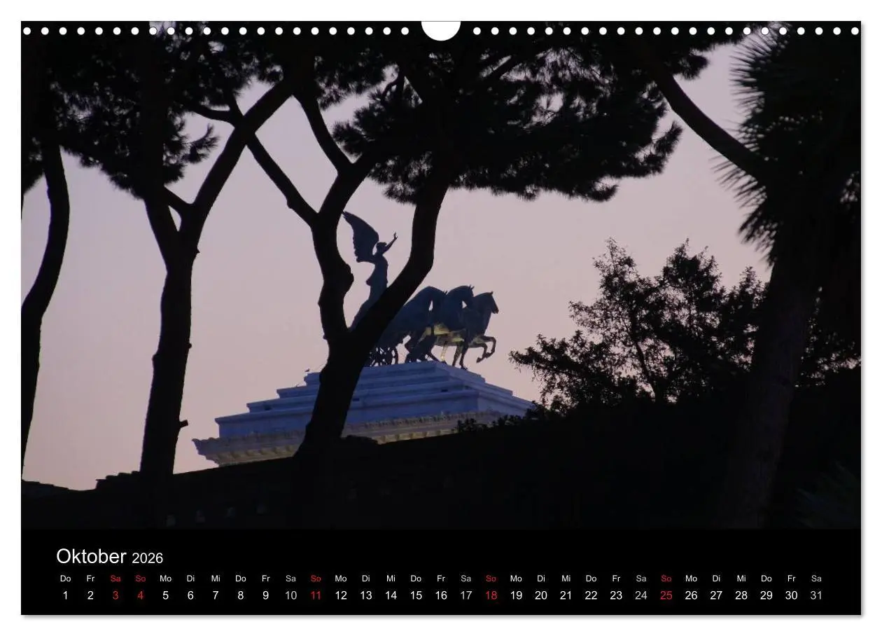 Bild: 9783516203202 | Vade mecum Romam - Geh mit mir nach Rom (Wandkalender 2026 DIN A3...