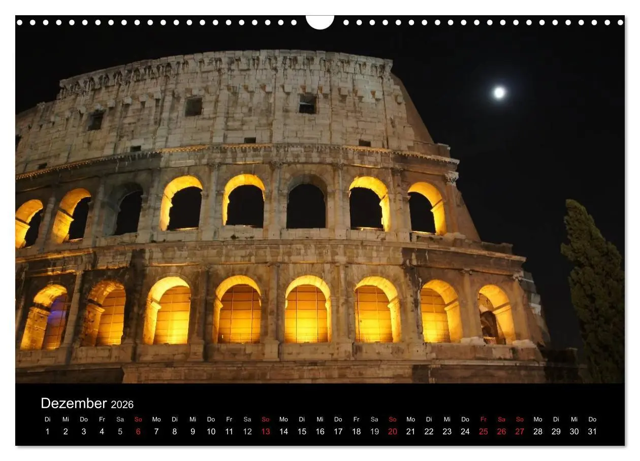 Bild: 9783516203202 | Vade mecum Romam - Geh mit mir nach Rom (Wandkalender 2026 DIN A3...