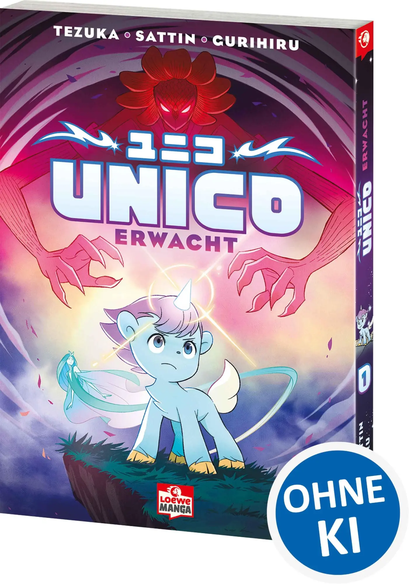 Cover: 9783743223202 | Unico erwacht 01 | Osamu Tezuka (u. a.) | Taschenbuch | 224 S. | 2025