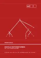Cover: 9783848263202 | Digitale Editionsformen - Teil 1: Das typografische Erbe | Sahle