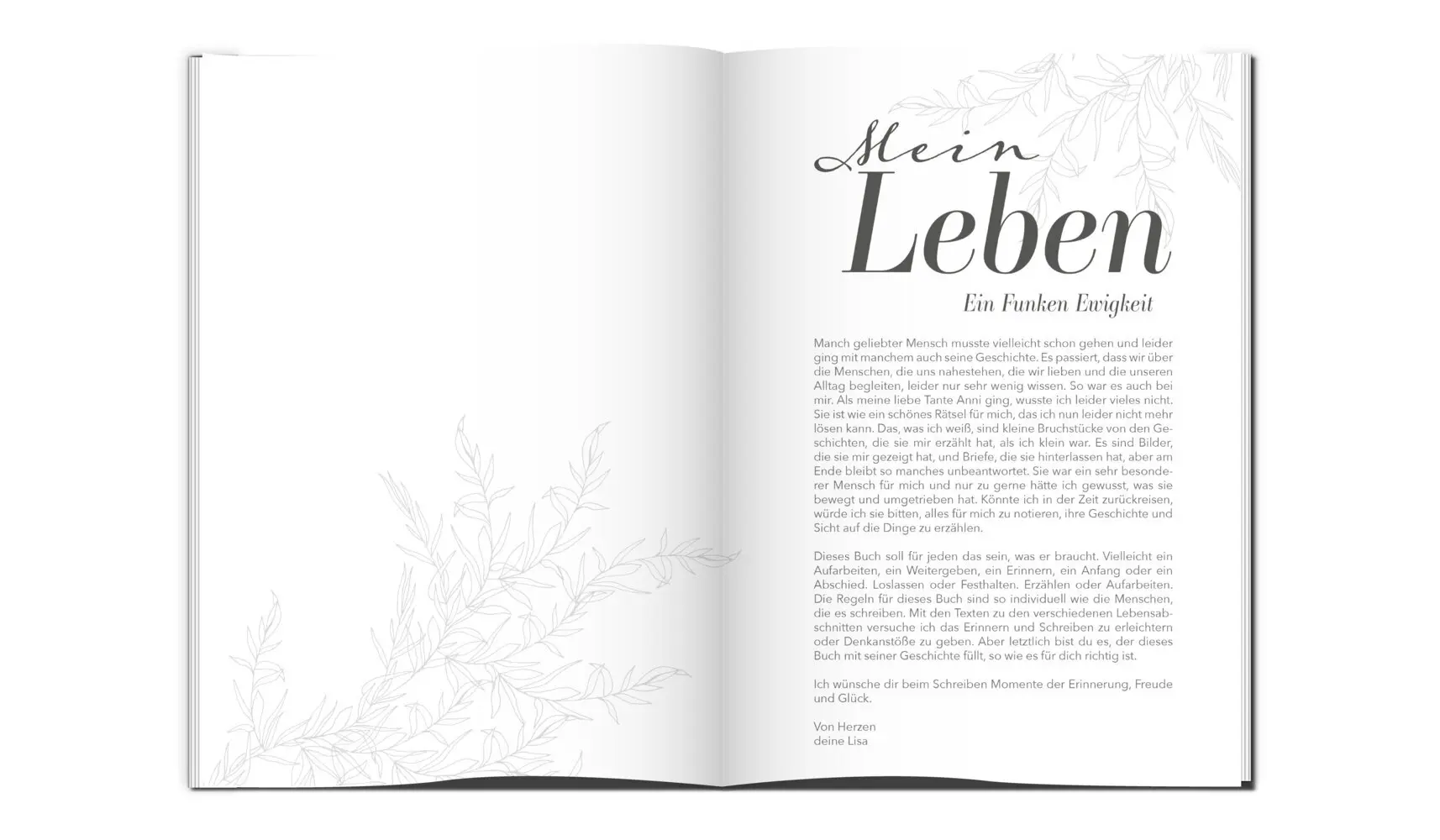 Bild: 9783985953202 | Mein Leben - ein Funken Ewigkeit: Das Ausfüllbuch zur eigenen...