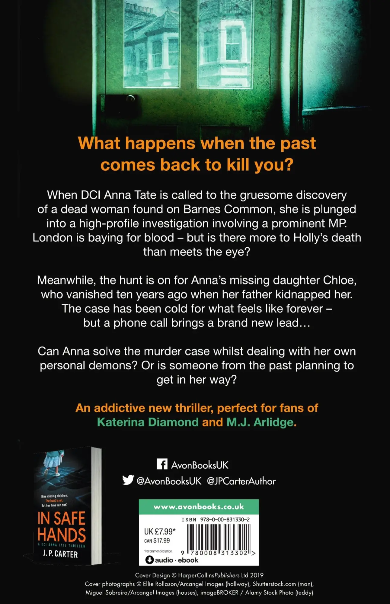 Rückseite: 9780008313302 | At Your Door | J. P. Carter | Taschenbuch | Kartoniert / Broschiert