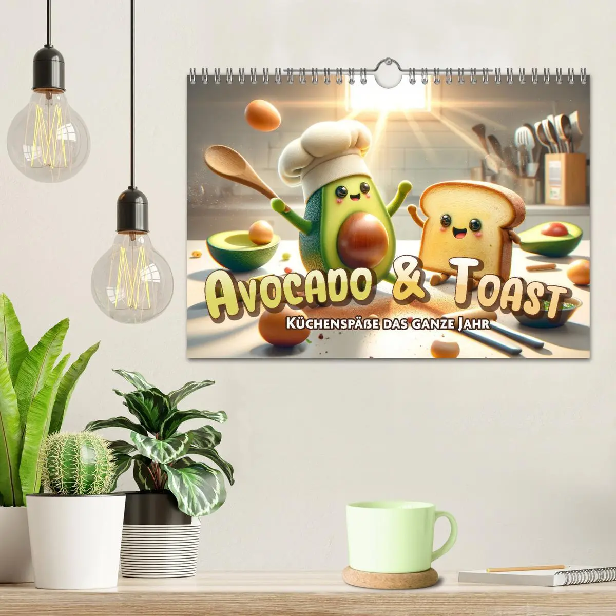Bild: 9783457343302 | Avocado &amp; Toast - Küchenspäße das ganze Jahr (Wandkalender 2026 DIN...