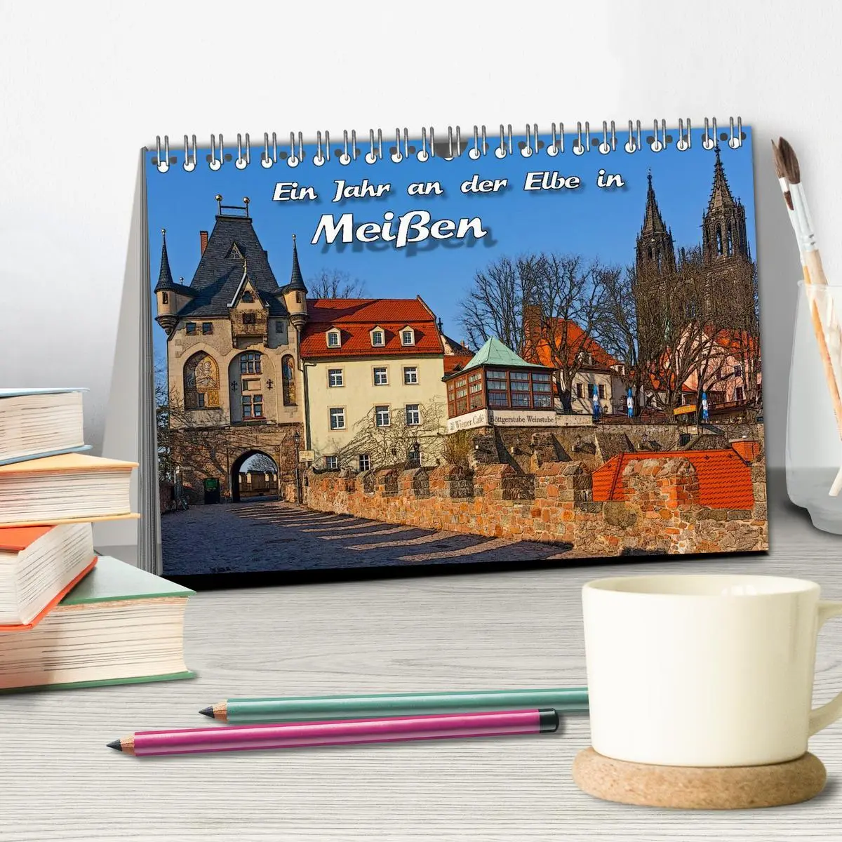 Bild: 9783516053302 | Das Jahr an der Elbe in Meißen (Tischkalender 2026 DIN A5 quer),...