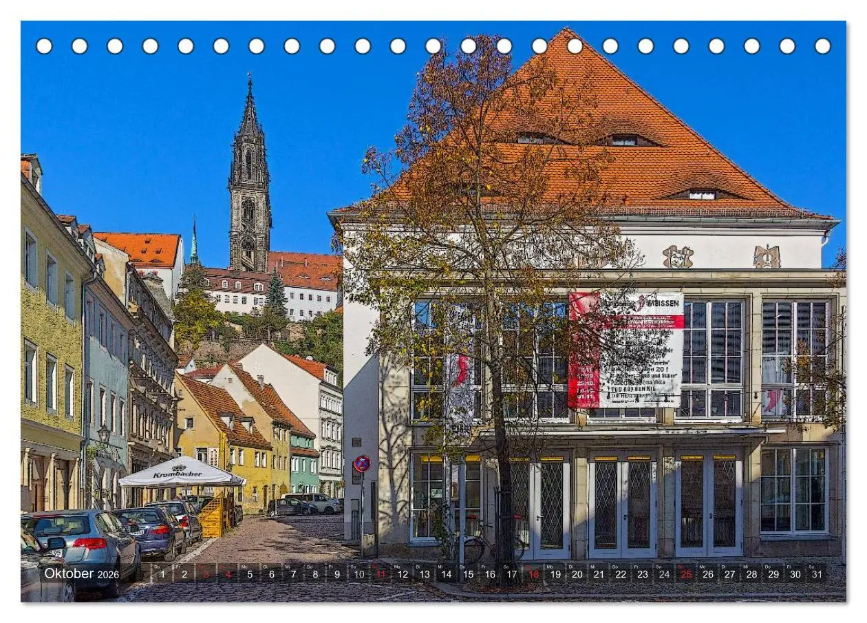Bild: 9783516053302 | Das Jahr an der Elbe in Meißen (Tischkalender 2026 DIN A5 quer),...