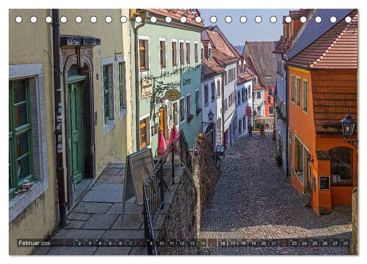 Bild: 9783516053302 | Das Jahr an der Elbe in Meißen (Tischkalender 2026 DIN A5 quer),...