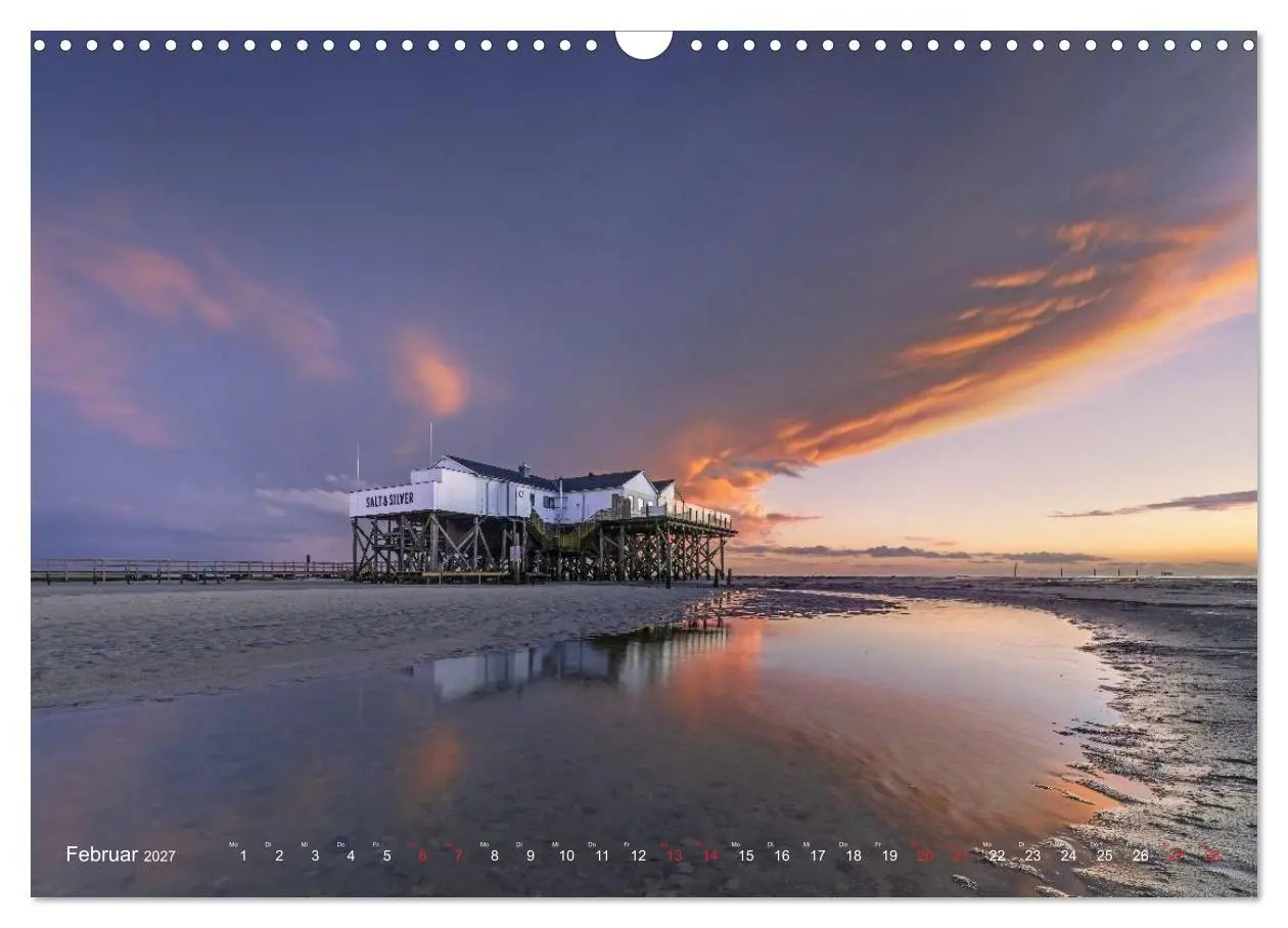 Bild: 9783594273302 | Nordseeurlaub in St. Peter-Ording (Wandkalender 2027 DIN A3 quer),...