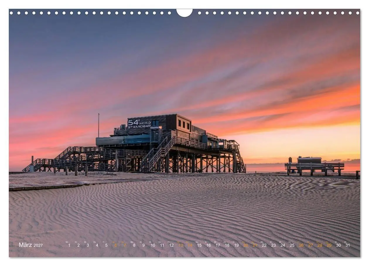 Bild: 9783594273302 | Nordseeurlaub in St. Peter-Ording (Wandkalender 2027 DIN A3 quer),...