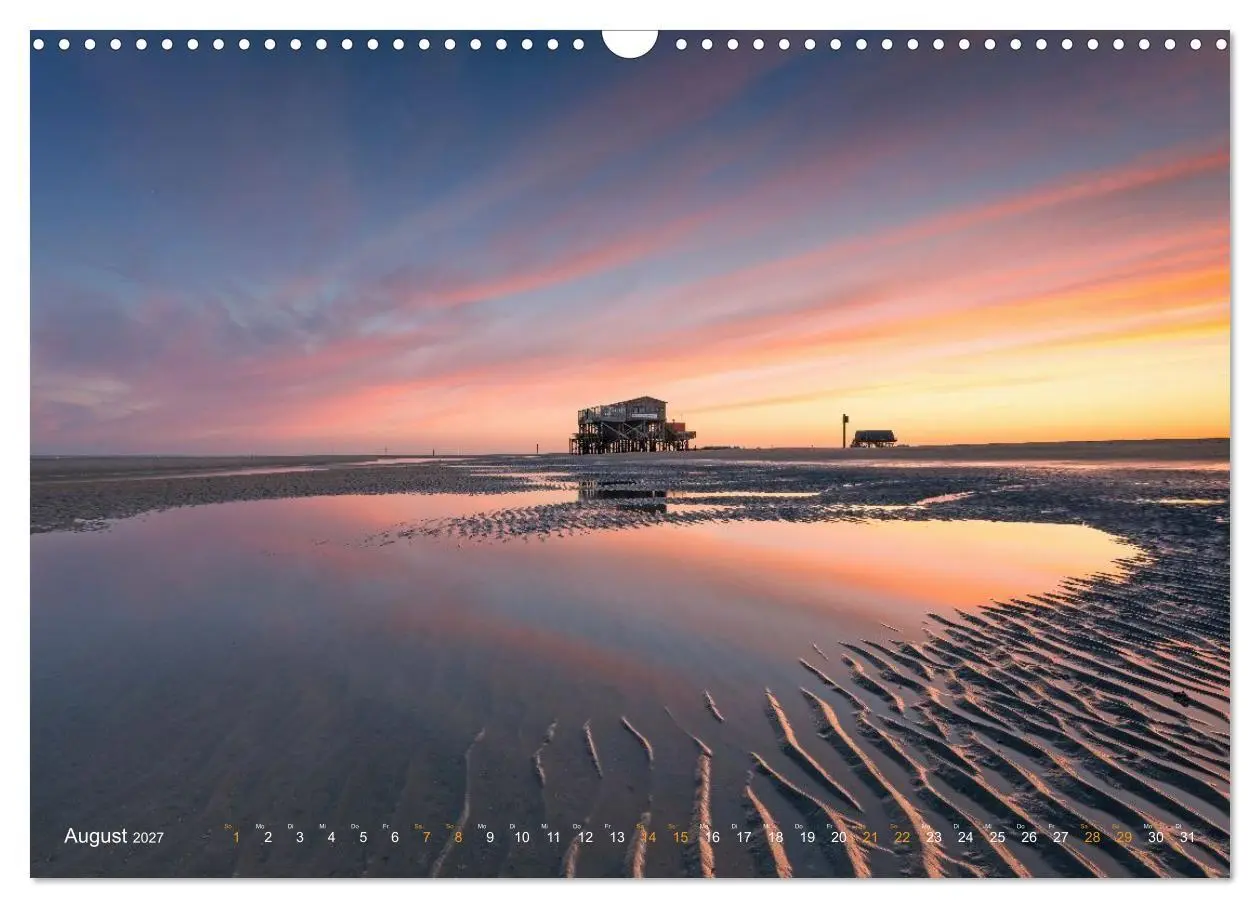 Bild: 9783594273302 | Nordseeurlaub in St. Peter-Ording (Wandkalender 2027 DIN A3 quer),...