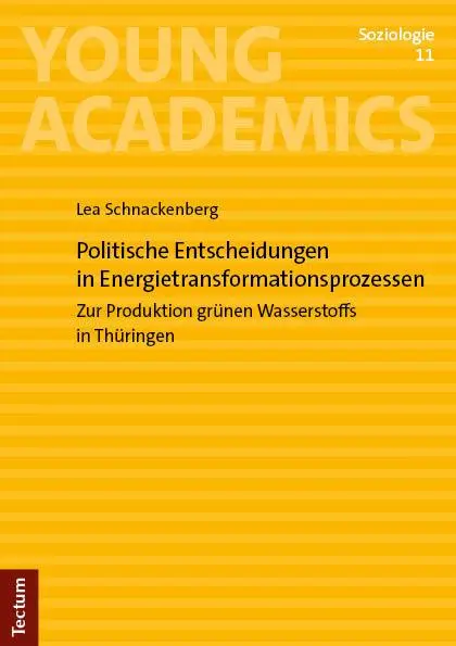 Cover: 9783689003302 | Politische Entscheidungen in Energietransformationsprozessen | Buch
