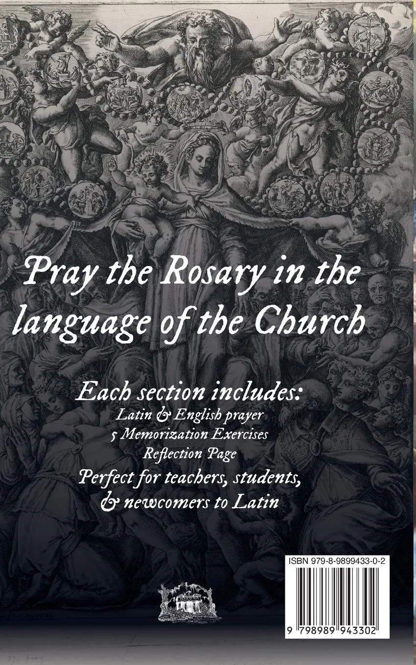 Rückseite: 9798989943302 | Memorize The Rosary In Latin | S. P. Alatro | Taschenbuch | Latein