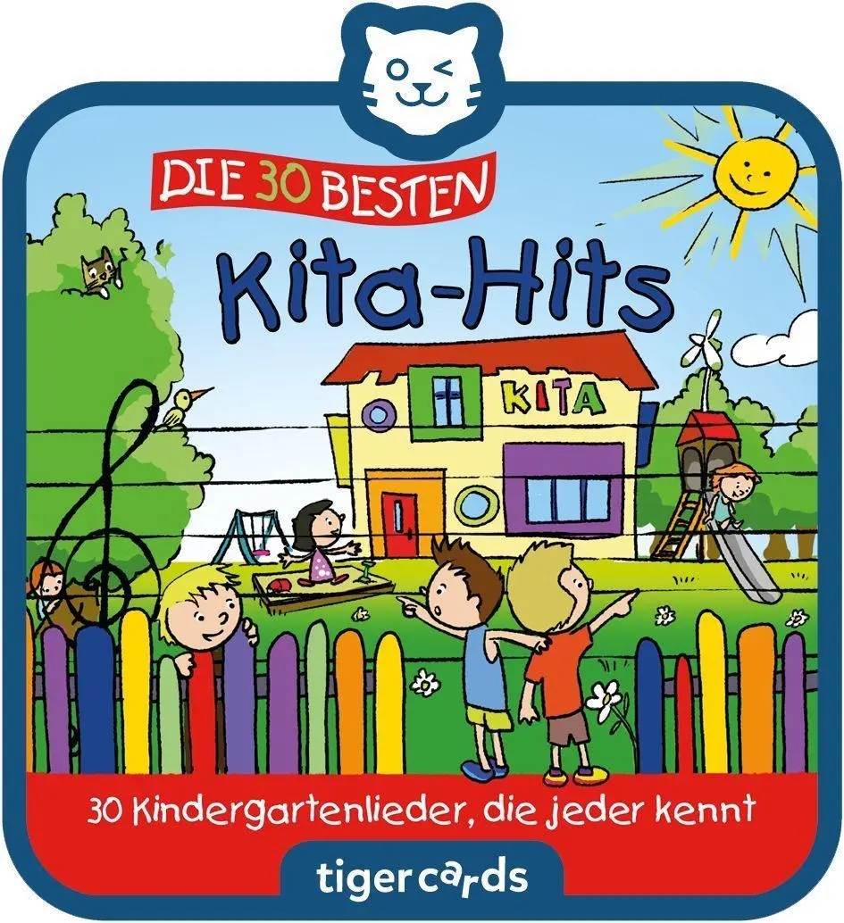 Cover: 4260535483402 | tigercard - Die 30 Besten: Die 30 Besten Kita-Hits | Deutsch | 2020