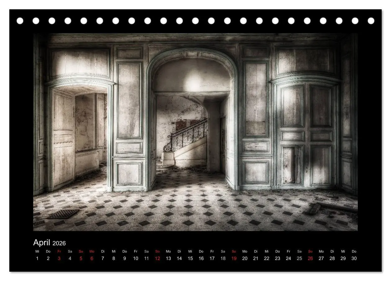 Bild: 9783457953402 | Lost Places - verlassene Orte vergangener Glanz (Tischkalender 2026...