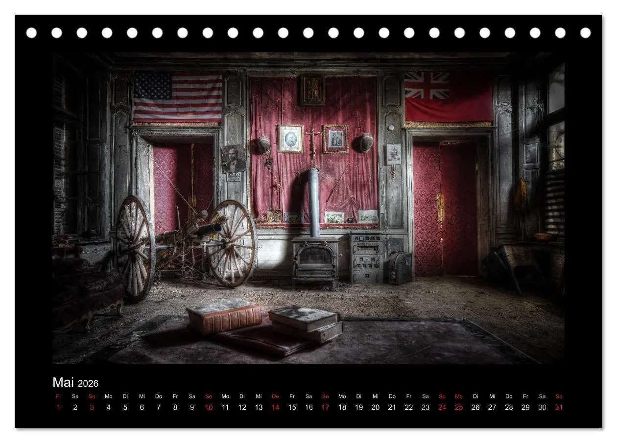 Bild: 9783457953402 | Lost Places - verlassene Orte vergangener Glanz (Tischkalender 2026...