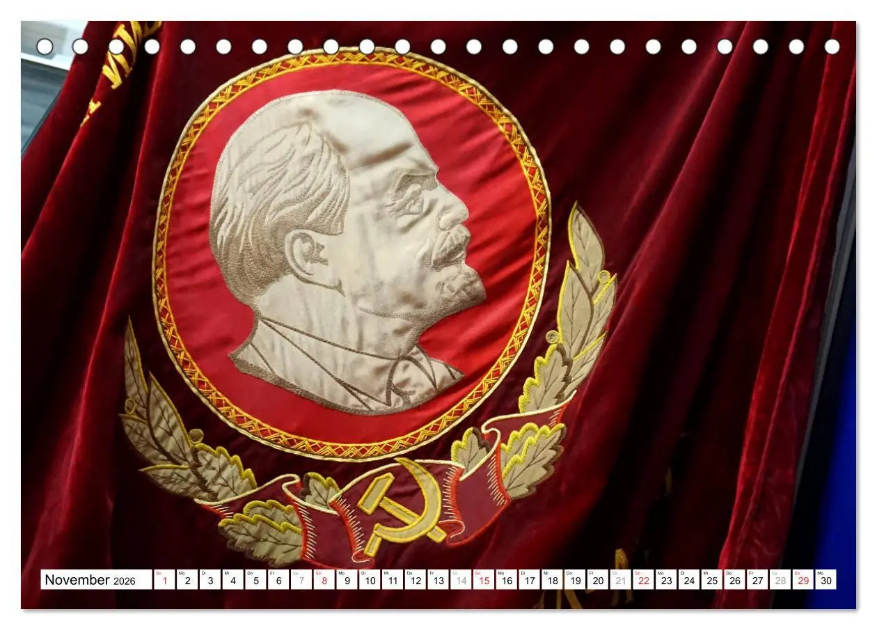 Bild: 9783516043402 | LENIN LEBT - Bilder einer Ikone (Tischkalender 2026 DIN A5 quer),...