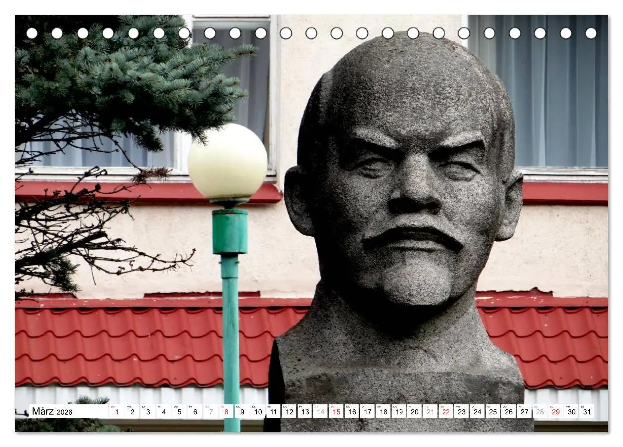 Bild: 9783516043402 | LENIN LEBT - Bilder einer Ikone (Tischkalender 2026 DIN A5 quer),...