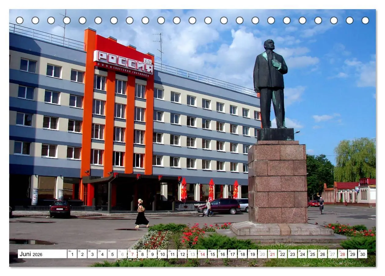 Bild: 9783516043402 | LENIN LEBT - Bilder einer Ikone (Tischkalender 2026 DIN A5 quer),...